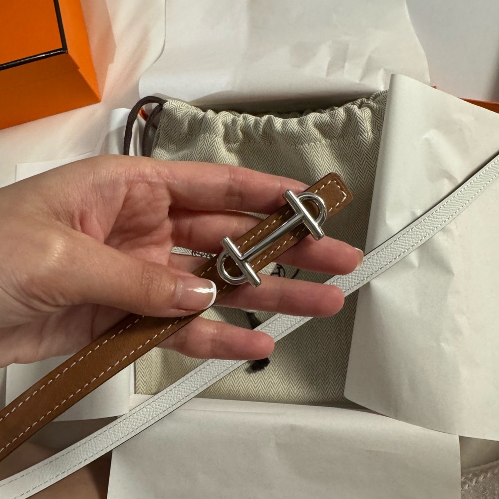 Hermes reversible belt